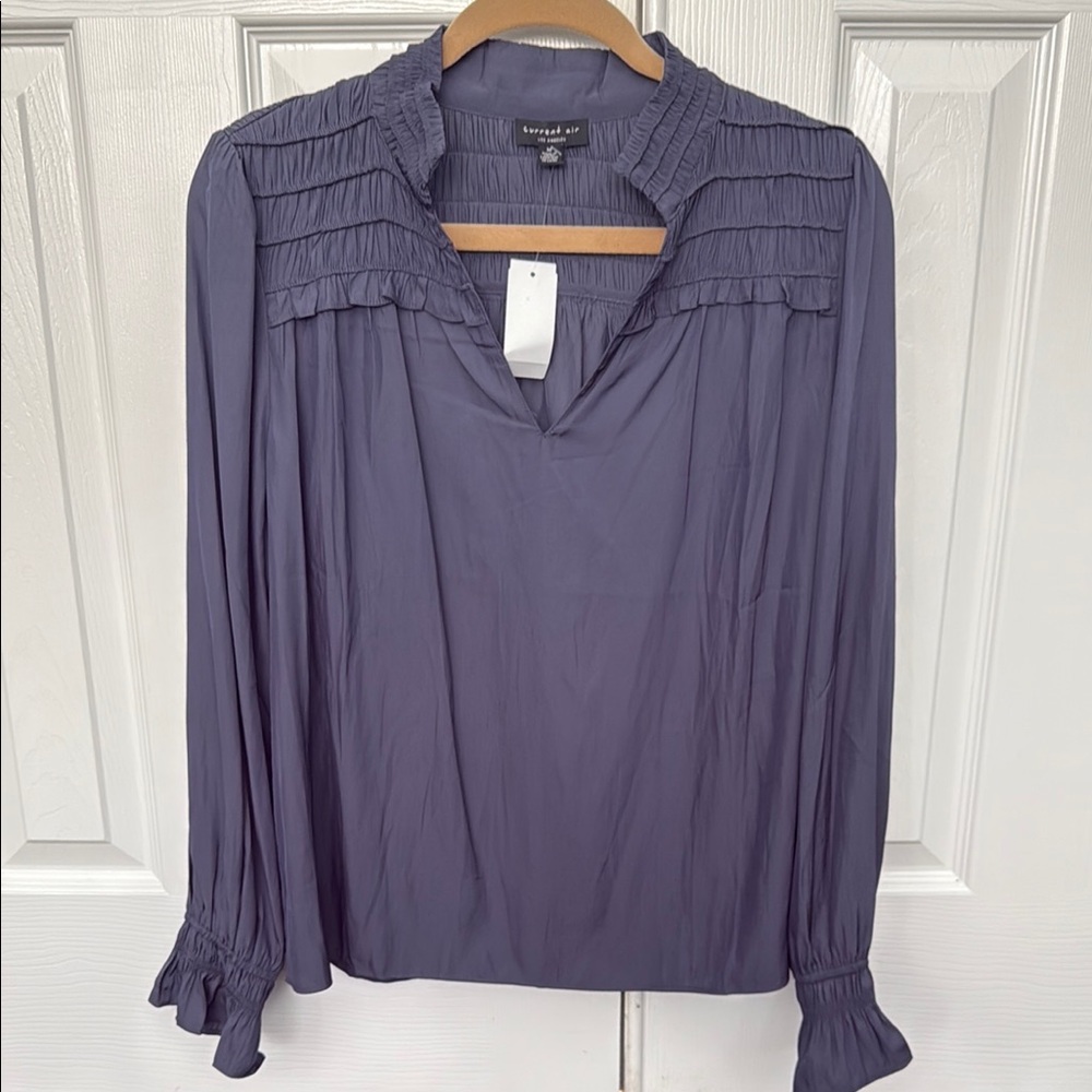 Banana Republic Women's Purple Blouse